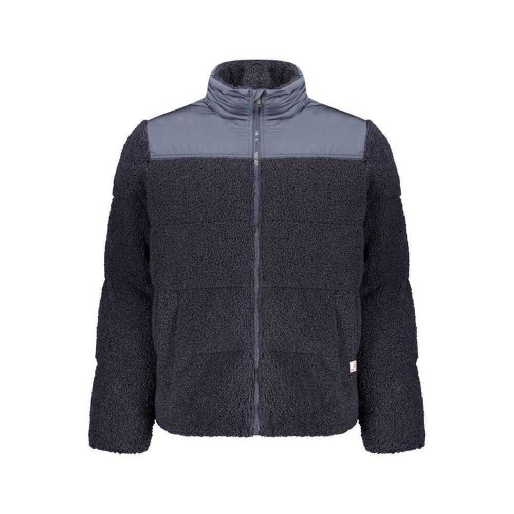 Rifle Polyester Hooded Jacket with Zip Closure Men Blue Jackets